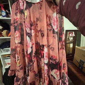 Mac Duggal Cape dress size 4